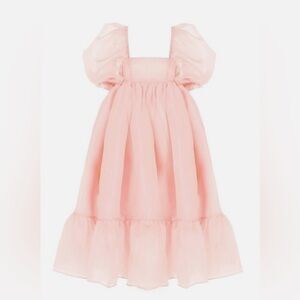 Size Small Peach Selkie French Puff Dress